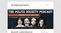 Desktop Screenshot of politicsandguns.com